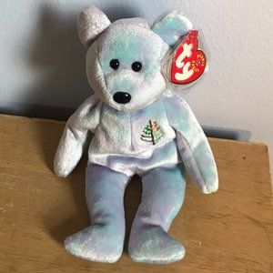 Vintage Ty Beanie Baby - Four seasons bear from 2001